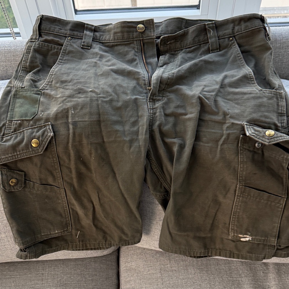 Carhartt Men's Cargo Shorts - Dark Olive